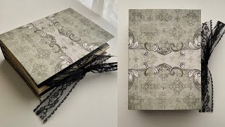 Gothic Junk Journal Flip Through | No Talking | Junk Journal Flip Through #2 (SOLD)