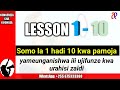 #JifunzeKiingereza SOMO LA 1 - 10: Kiingereza cha kuongea