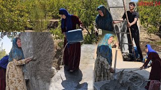 Hamenaz And Zeinab Are Masters At Building Houses And Insulating Them For The Winter.