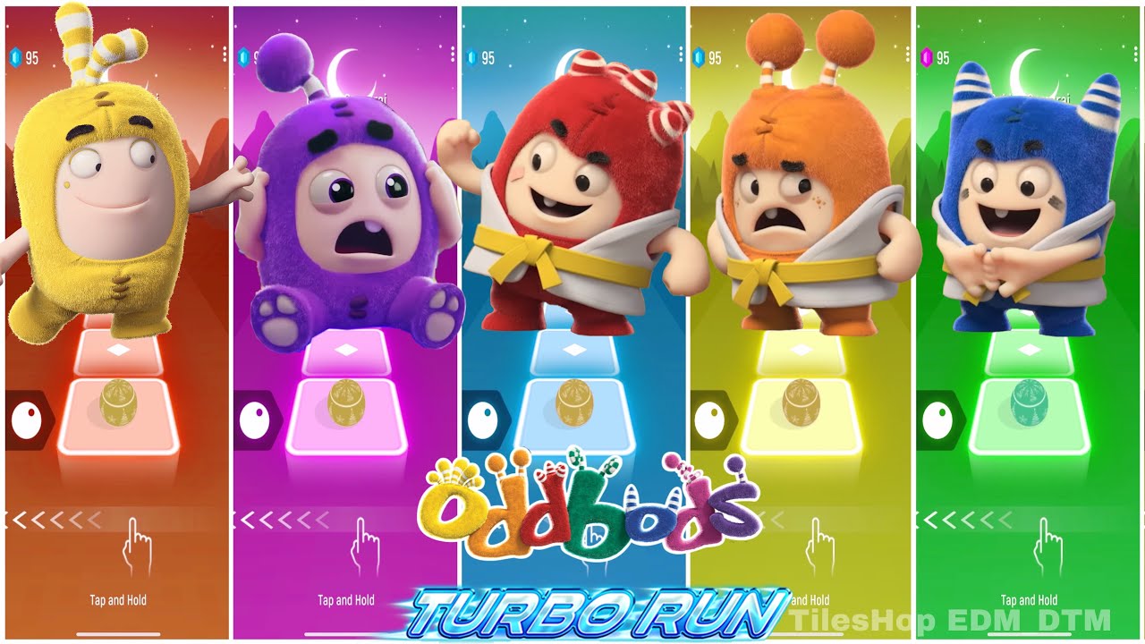 Oddbods Bubbles 🆚 Oddbods Jeff 🆚 Oddbods Fuse 🆚 Oddbods Slick 🆚 Oddbods Pogo 🎶 Who Will Win?