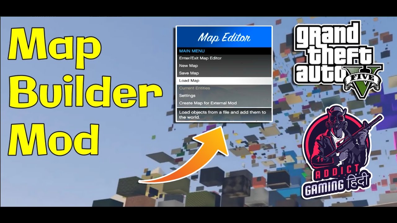GTA V : HOW TO INSTALL Map Editor & Map Builder Mod IN GTA V (Hindi ...