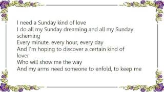 Joe Bonamassa - A Sunday Kind of Love Lyrics