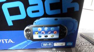 ついにキタァー！　psvita開封
