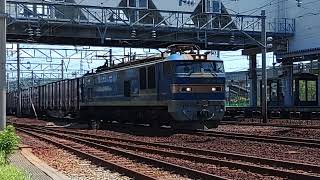 2023.7.22 4076列車 金沢貨物ターミナル到着(EF510-502号機牽引)