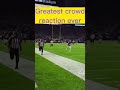 Minneapolis Miracle from the sideline🤯  #shorts #viral #football #sports