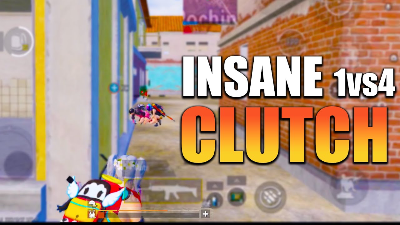 Clutch 1v4 Against Conqueror Players | PUBG Mobile