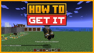 🟨 HOW to GET ANY BROOM in the BEWITCHMENT MOD in MINECRAFT