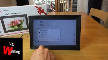 How to Change PHOTO ORDER (Shuffle Newest Oldest) on Frameo Digital Picture Frame 112k - Beginners