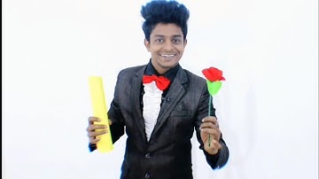 Indian Talent Magic Magician Naju | Rose Magic Trick| Tutorial Guruji