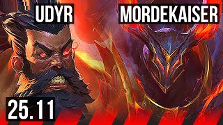 UDYR vs MORDEKAISER (TOP) | NA Master | 25.11