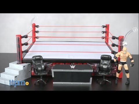 wwe elite collection raw main event ring playset