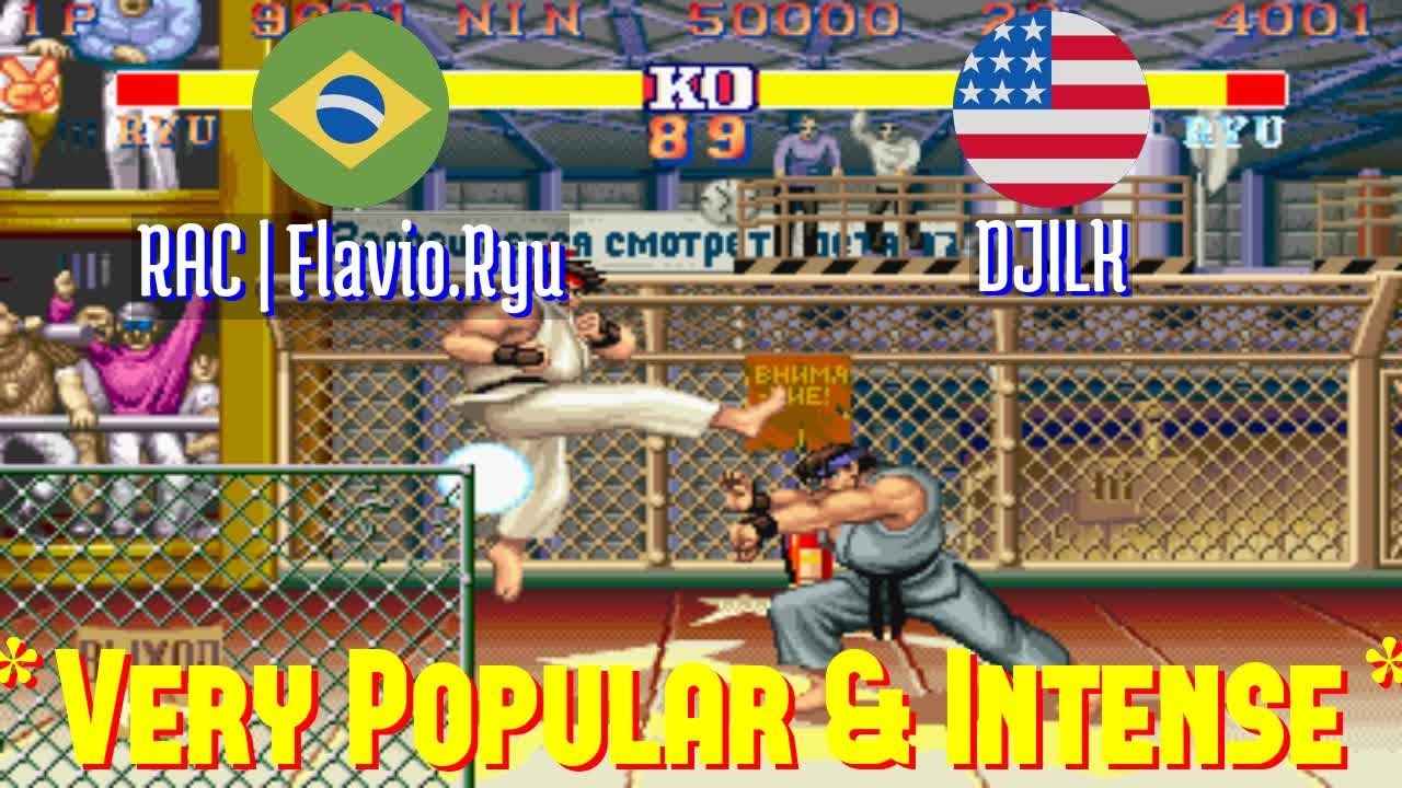 FT5 @sf2ce: RAC | Flavio.Ryu (BR) vs DJILK (US) [Street Fighter II Champion Edition Fightcade] Mar 7