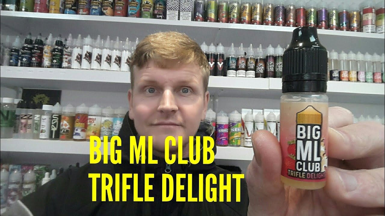 BIG ML CLUB TRIFLE DELIGHT E LIQUID REVIEW
