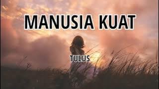 MANUSIA KUAT - TULUS | MICHELA THEA COVER (Lirik Lagu)