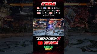 97 DAMAGE | Bryan Fury Combo Tekken 8 Season 2 #tekken8