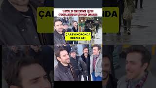 Taşacak Bu Deniz Setinde Üşüyen Oyuncular Isınmak İçin Horon Oynadılar