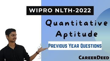 WIPRO ELITE NLTH 2022 Aptitude Questions and Answers | WIPRO Aptitude questions and answers