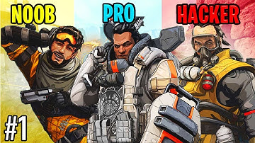 NOOB vs PRO vs HACKER - Apex Legends Funny Moments EP -1