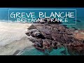 Drone Bretagne Trégastel, Grève Blanche [DJI Spark]