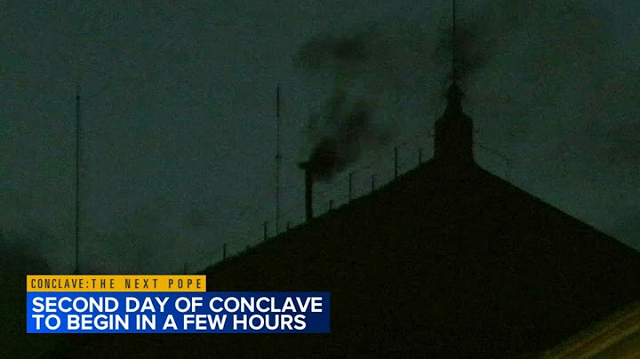 2nd day of papal conclave to begin early Thursday as cardinals prepare to vote again in Vatican City