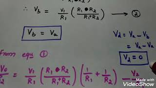 Differential Amplifier /  Output Equation / LIC / Tamil