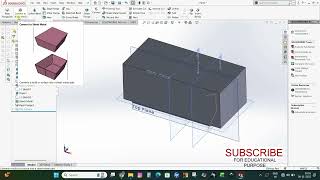 “SolidWorks Sheet Metal Tutorial | Convert to Sheet Metal, Base Flange & Lofted Flange Explained”