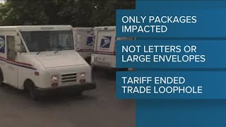 USPS suspends incoming packages from China, Hong Kong