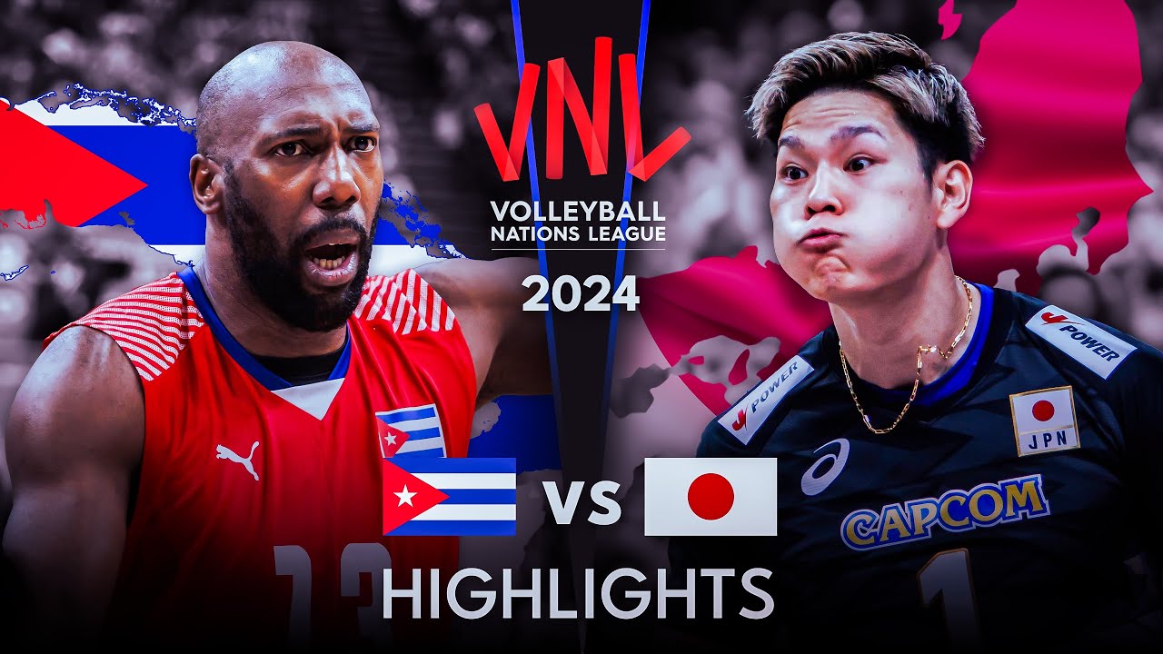 🇯🇵 JAPAN vs SERBIA 🇷🇸 | Highlights | Men's VNL 2024