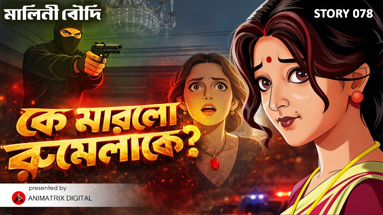 কে মারল রুমেলাকে? | Planned Murder or Robbery? | Bangla Crime Mystery | Animatrix Digital