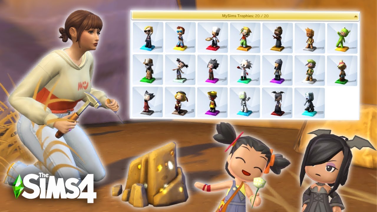 Sims Cheat Code Trophy I collected EVERY MySims trophy in The Sims 4 - YouTube