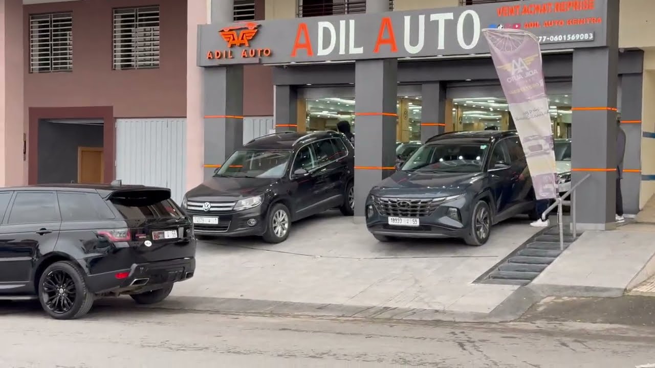 الجديد رونج روفر 2018 هوتة و سيارات اخرى عند عادل اوطو القنيطرة 