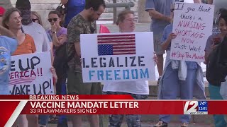 R.I lawmakers supporting health care workers who choose not to get vaccinated