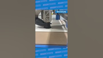 The cutting precision of the IS 510 CNC router