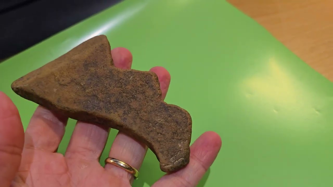 Possible Prehistoric Stone Tool Artifact Found in Polkton, NC near Lanes Creek