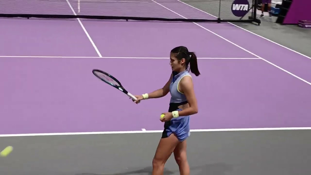 EMMA RĂDUCANU vs SORANA CÎRSTEA, în finala WTA 250, TRANSYLVANIA OPEN, CLUJ 2026   