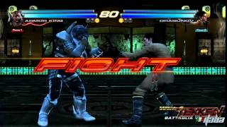 LTT IV - Xeon (Armor King / Devil Jin - Kazuya / Heihachi) VS Sersambo (Dragunov / Leo)