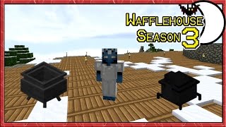 Making the Witches Cauldron and Oven ~ WaffleHouse Season 3 #3 ~ Minecraft Witchery Mod