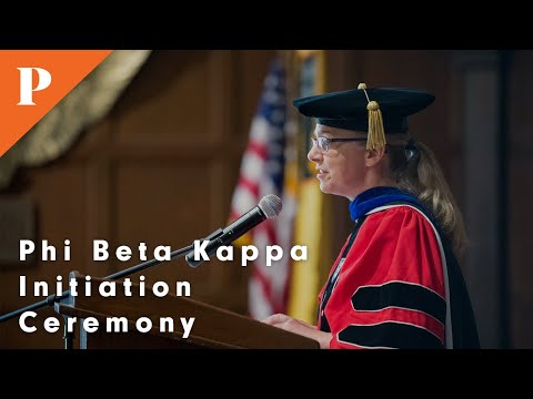 Phi Beta Kappa 2021 Initiation Ceremony