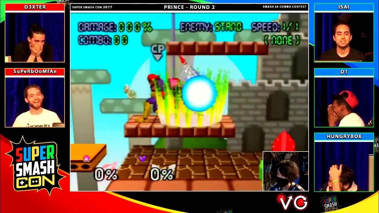 Highlights Smash 64 Combo Contest Super Smash Con 2017 YouTube