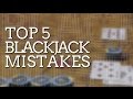 Blackjack Mistakes to Avoid  Gambling Tips - YouTube