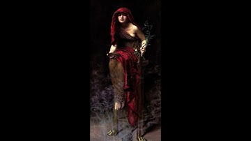 John Collier - Priestess of Delphi (1891)