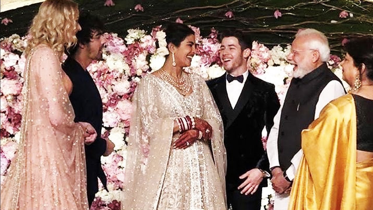 Image result for priyanka chopra nick jonas reception