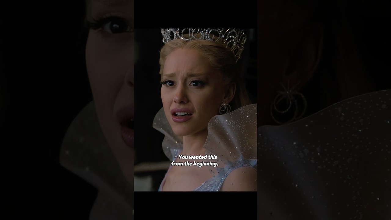 Madam Morrible threatens Glinda 