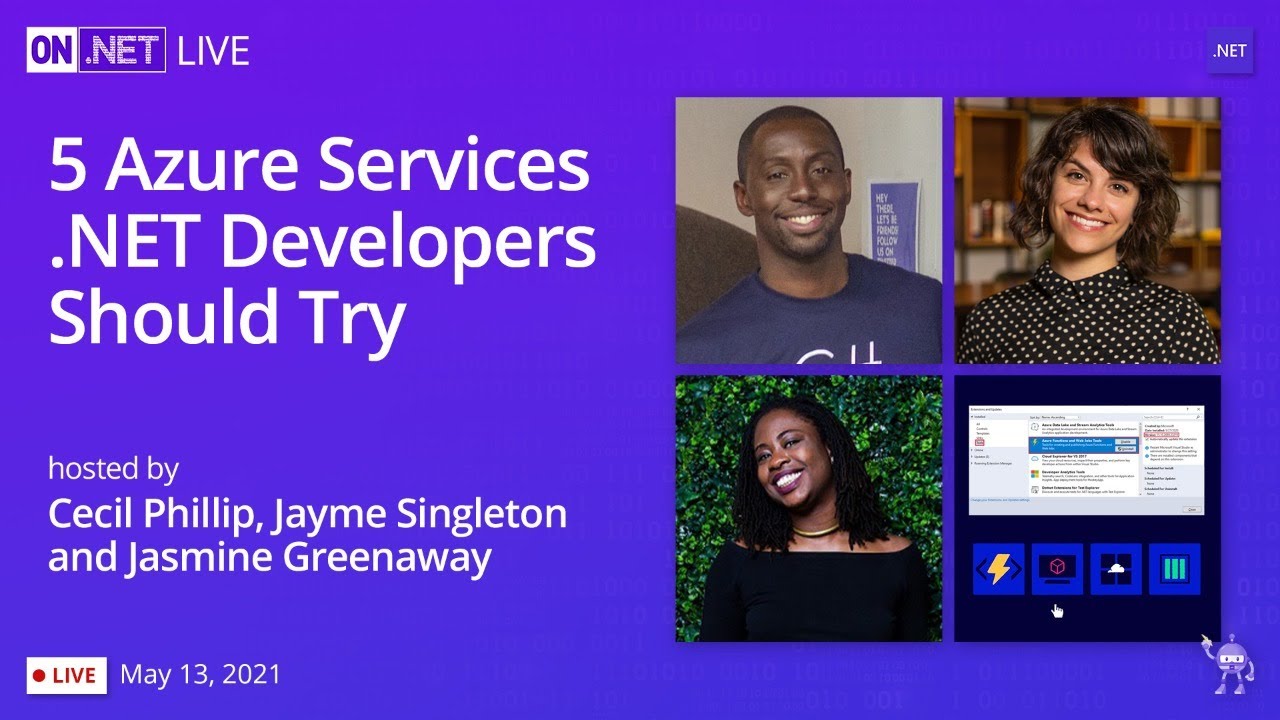 On .NET Live - 5 Azure Services .NET Developers Should Try - YouTube