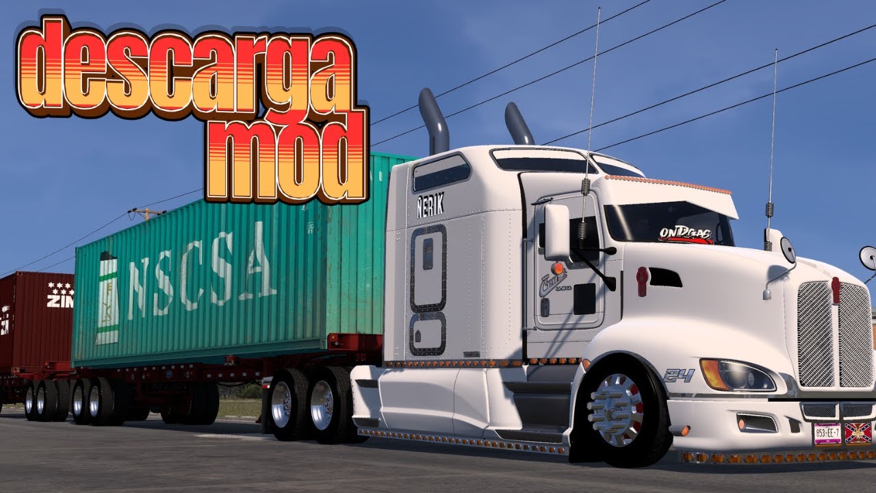 DESCARGA KENWORTH T660 EL EXOTICO CUSTOM BIEN MEXA PARA EL AMERICAN TRUCK SIMULATOR ATS MOD 1.57