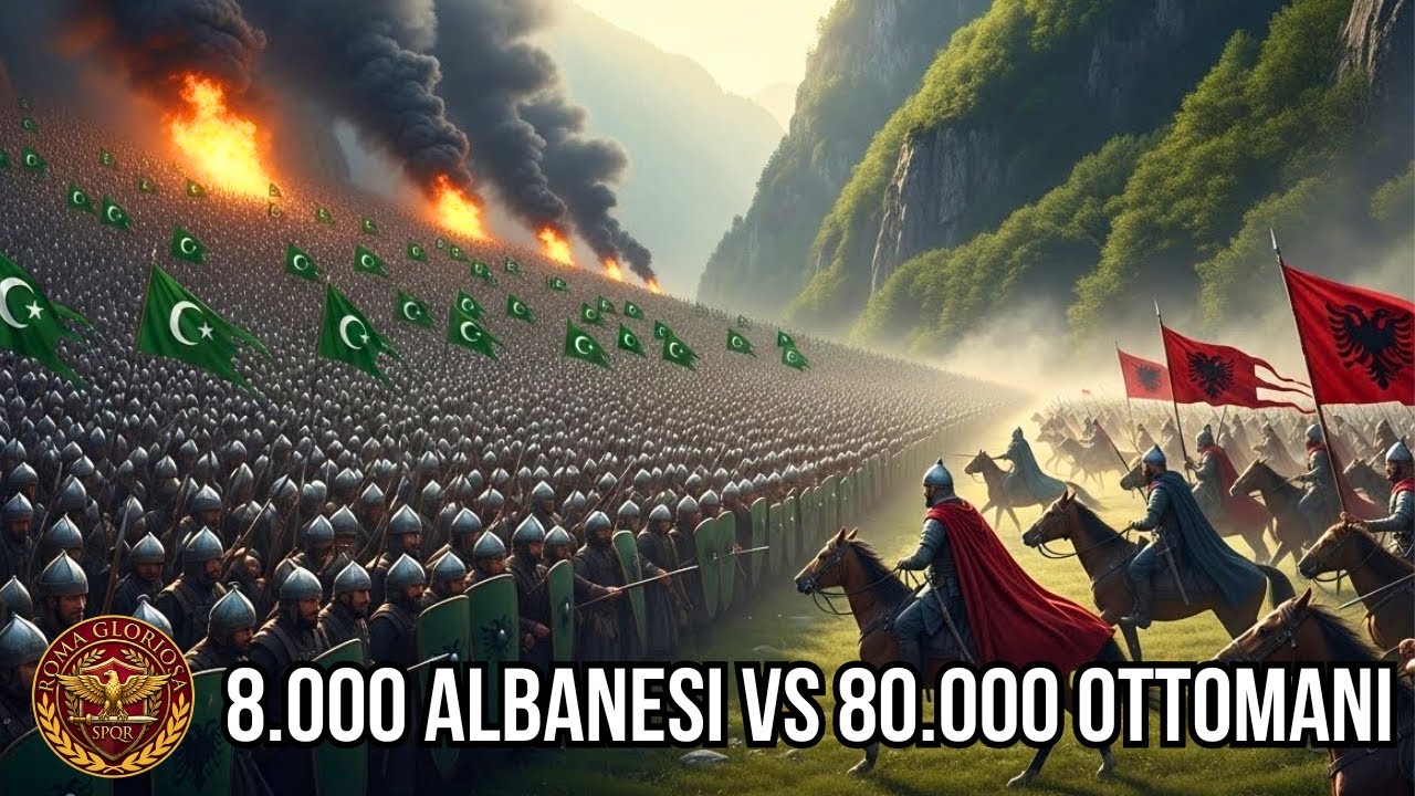 8.000 Albanesi vs 80.000 Ottomani: 30.000 MORTI in 6 Ore - MATEMATICAMENTE IMPOSSIBILE