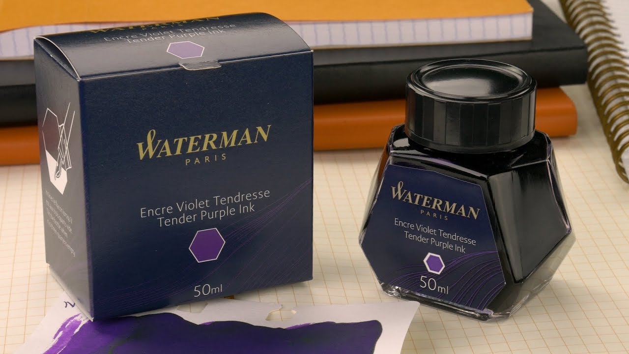 Hot Stuff! Waterman Tender Purple! - YouTube