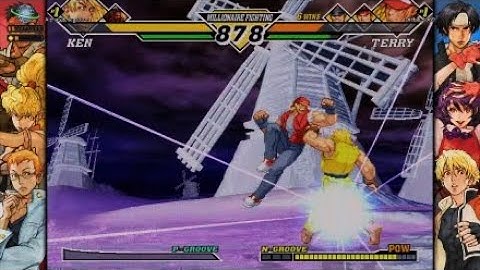 Iori/Ken/Shin Gouki  vs Terry/Ryu/Vega: Capcom vs SNK 2