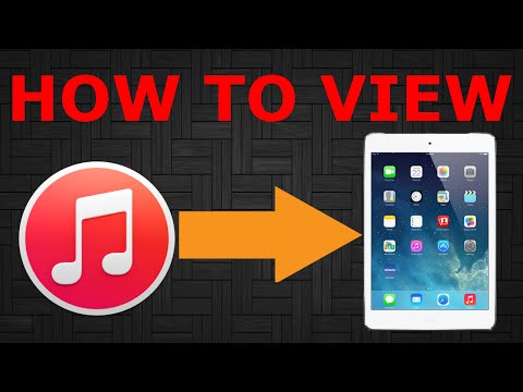 View iTunes Library on iPad | Tutorial