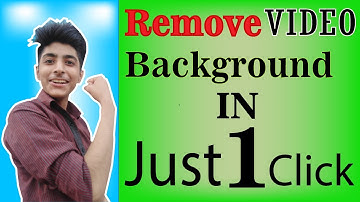 How to Remove Video Background in Just 1 Click without Green Screen  | Only VIDEOS | @Technology ilm